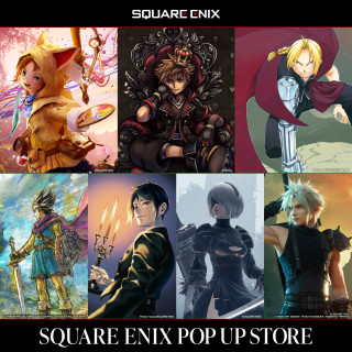 ที่จัดงาน SQUARE ENIX POP UP STORE ฟุคุโอะคะ